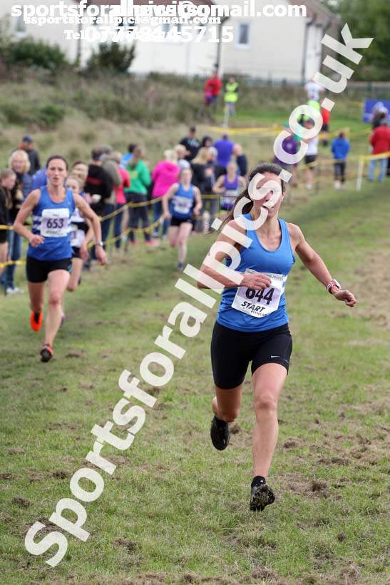 Senior womens Start Fitness North Eastern Harriers League, Wrekenton, Gateshead. Photo:  David T. Hewitson/Sports for All Pics